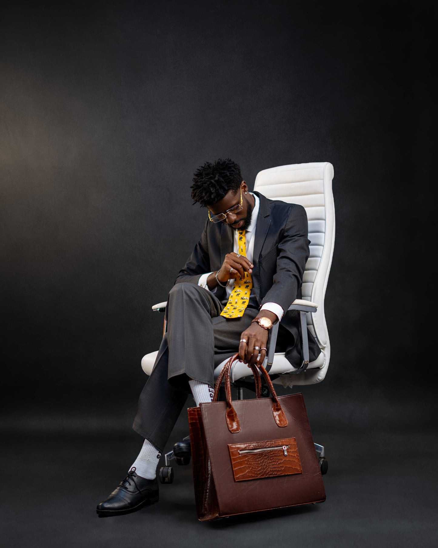 MEN TOTE BAG