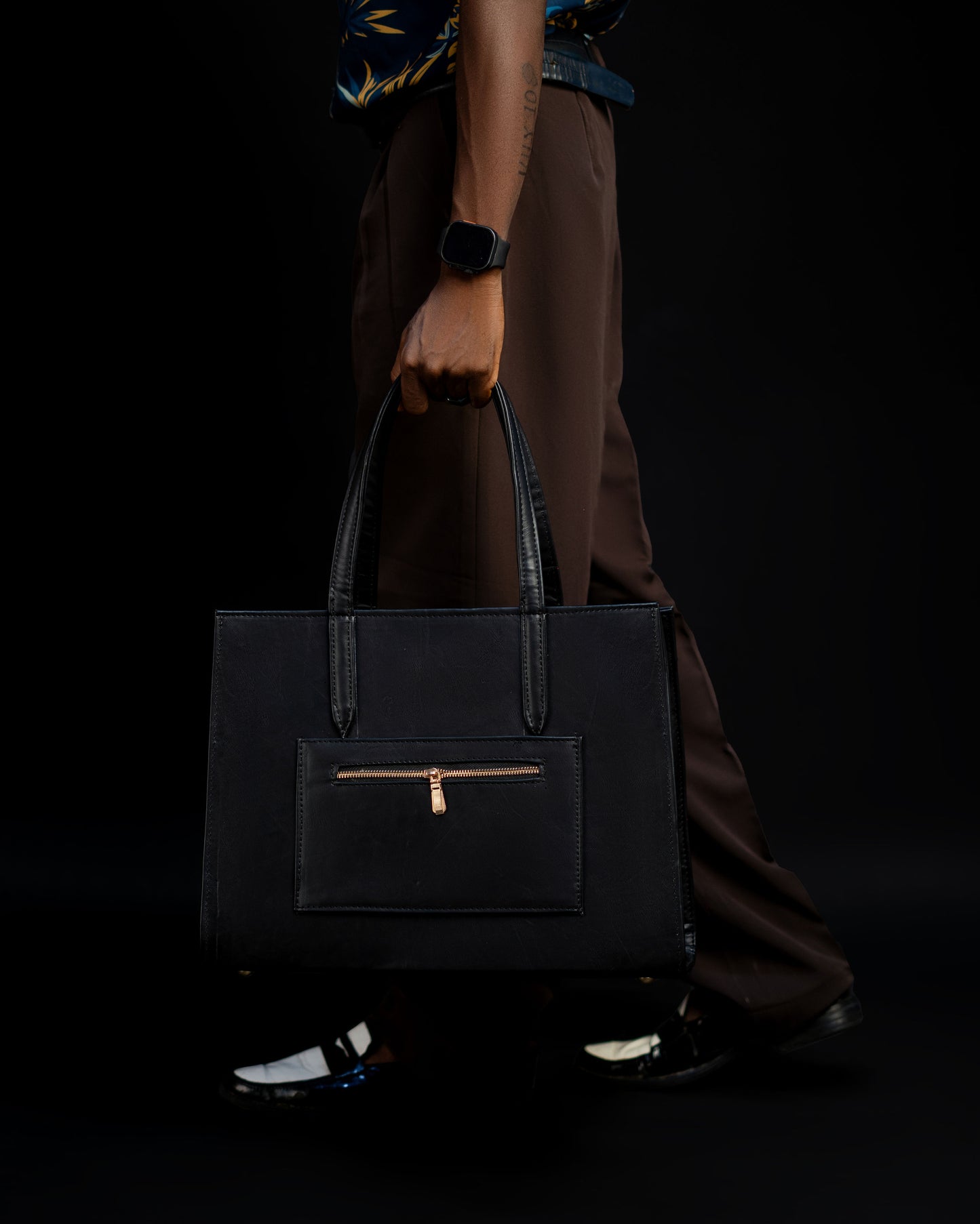 Jumbo maxi plain black