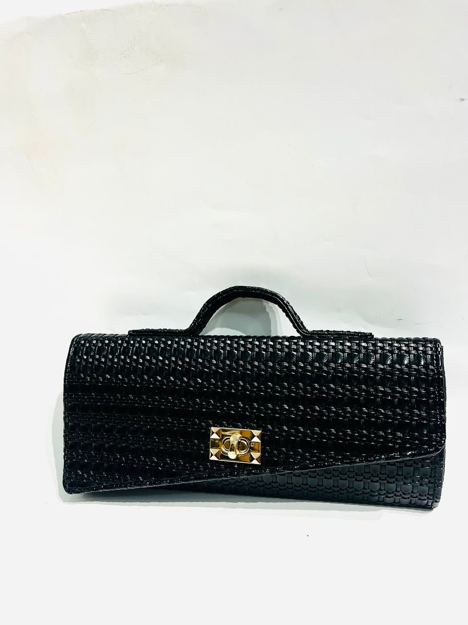 Ati Purse burgundy snake-print leather clutch handmade in Lagos